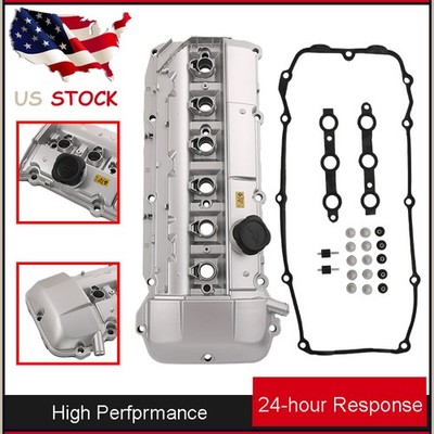 Valve Cover w/ Gasket & Bolts&Cap ALUMINUM For 03-06 BMW 325i 330i Z4 525i X3 X5