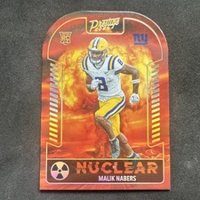 Panini Prestige Nuclear Malik Nabers Rookie #Giants Football 2024
