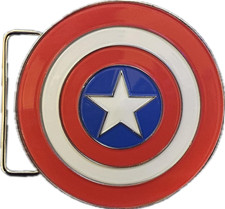 Belt Buckle for Captain America Fans Enamel Cosplay Gift