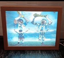 Maradona Y Messi Foto Con Marco Y Luz ,  Argentina,  Afa