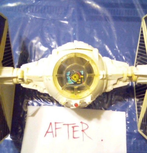 Star Wars Vintage Tie Fighter Clip Replacements 2x clips 3d printed - Picture 11 of 11