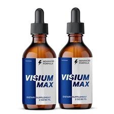Visium Max Liquid Drops, Extra Strength VisiumMax, All Natural Formula (2 pack)