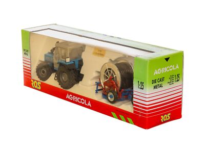 ROS Landini 9880 Traktor mit Bewässerungshaspel 1:25 OVP - 2551