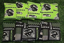 Cornhole Bean Bags Set of 8 ACA Regulation Bags SEATTLE SEAHAWKS