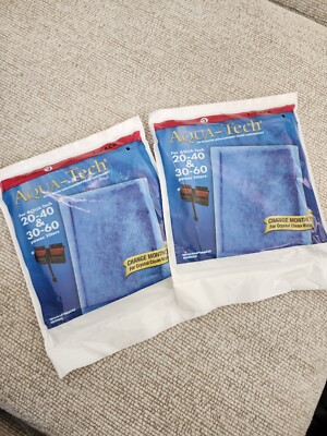 Aqua-Tech EZ-Change #3 2-Packs Aquarium Filter Cartridge for 20-40 30-60 replace