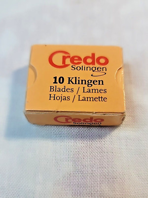 NEW - Credo Solingen Corn/Callus Cutter Steel Replace Blades 10 blades ONLY!