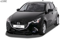 RDX Spoilerlippe für MAZDA 2 II DJ Front Lippe Spoilerschwert Frontspoiler ABS