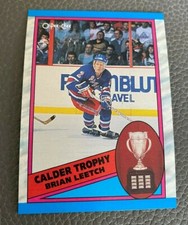 Brian Leetch 1989 OPC #321 New York Rangers 