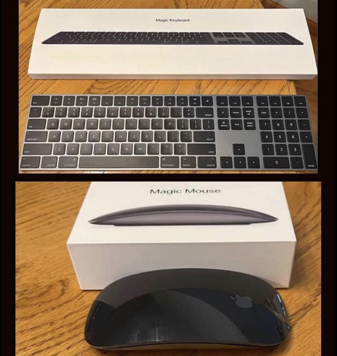 Apple magic 2 keyboard and mouse - Space Grey | eBay