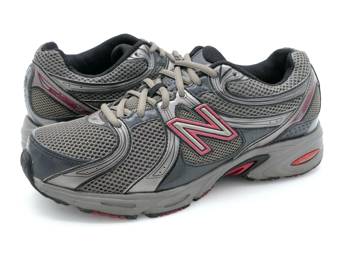 New Balance 470 Running Shoes Mens 7 (4E) Gray Mesh Lace Up Athletic Sneakers