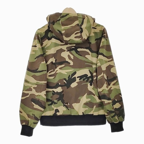 SOPHNET. DAMAGED HOODED BLOUSON LINER STAR M CAMOUFLAGE Jacket khaki 5-0117T♪ - Picture 2 of 10