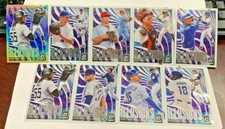 2020 Panini Donruss Optic Illusions Lot (9) w/Mookie Betts, Buster Posey, deGrom