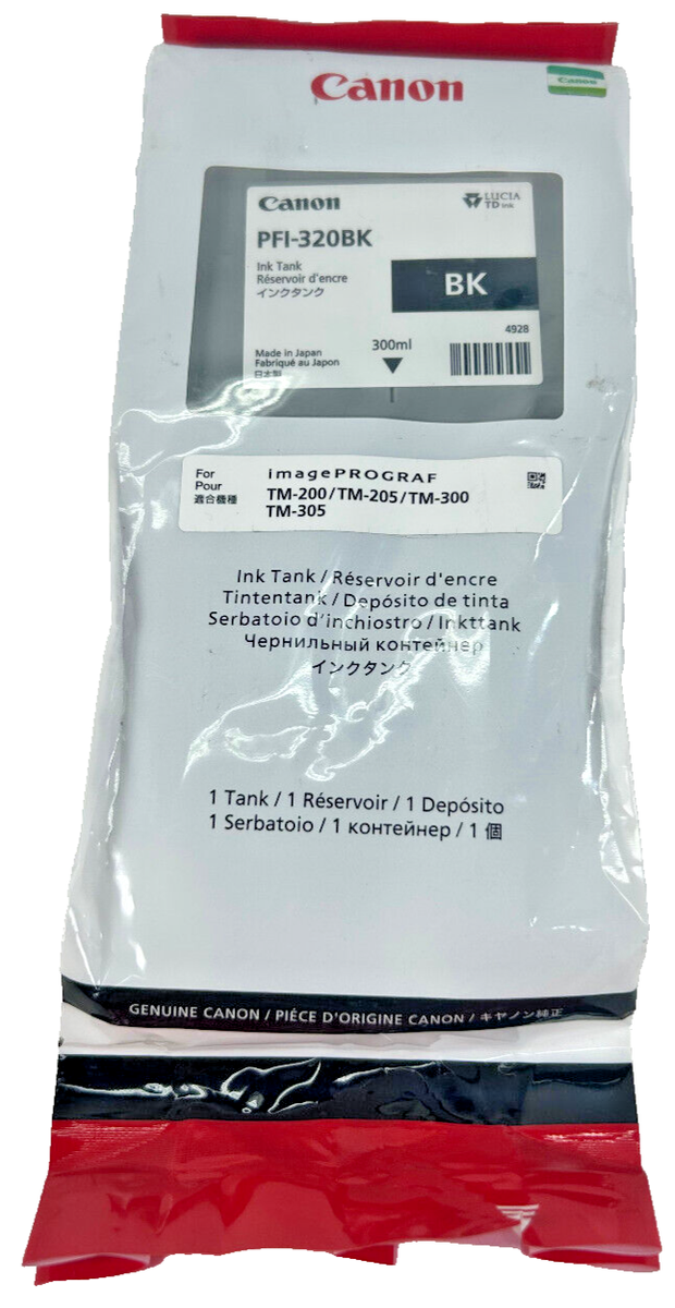 キヤノン 2890C001 インクタンク PFI-320BK ブラック///ホワイト
