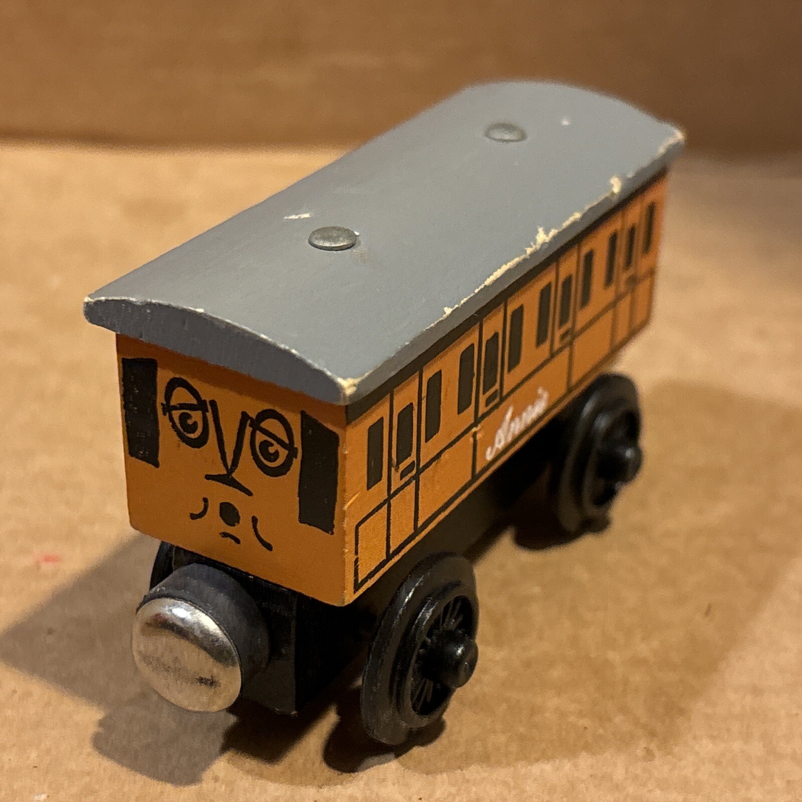 Annie 1992 Vintage Thomas Wooden Railway Train Coach Engine