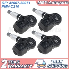 4X TPMS Tire Pressure Sensor 42607-30071 PMV-C210 For Toyota Avalon Lexus ES GS