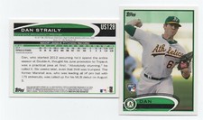 (36) 2012 Topps Update Baseball #US128 Dan Straily LOTTO GIANTS KBO RC Lot F
