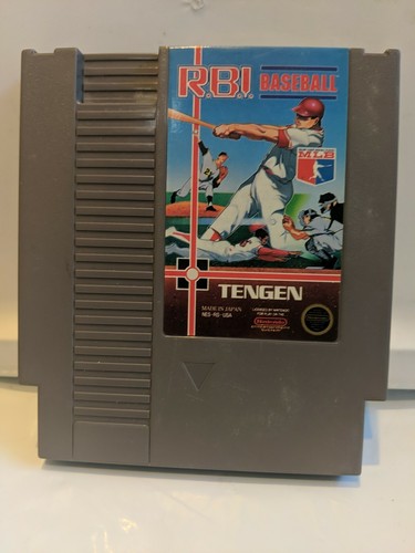 RBI Baseball - Nintendo NES Game Authentic Vintage