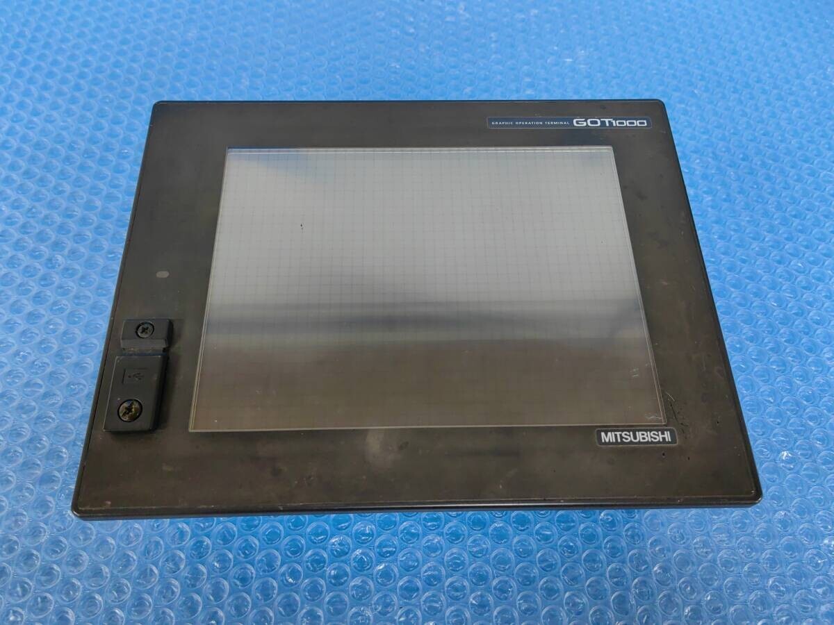 Mitsubishi GT1565-VTBA Touch Panel Screen w/ GT15-J71E71-100 Mitsubishi GT1565-VTBA Touch Panel Screen w/ GT15-J71E71-100