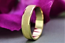 Men's Promise Engagement Wedding Ring Simple Stackable Band Gift for Him S925
