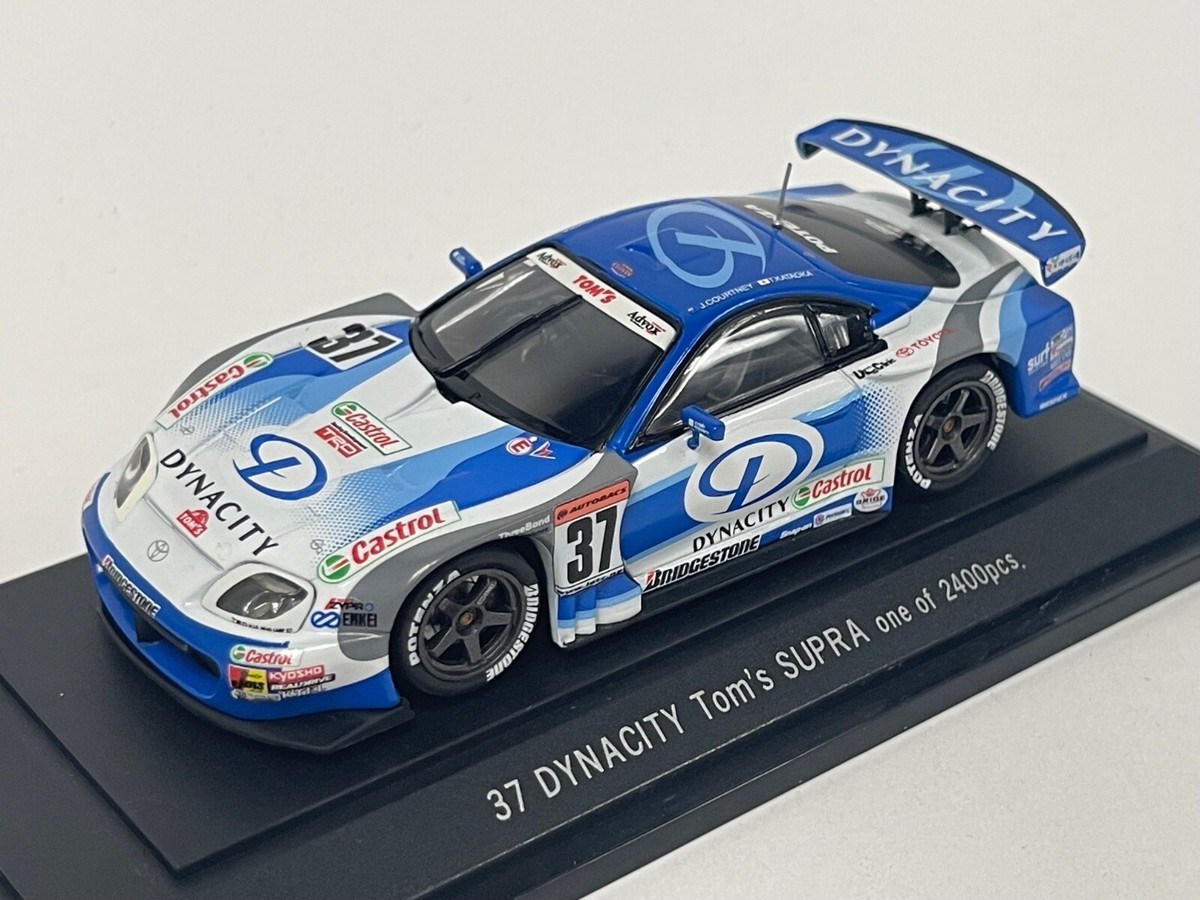 希少 EBBRO JGTC 2003 TOYOTA SUPRA TEST CAR 1/43 Ebbro KRAFT Project U Toyota Supra JGTC 2003 Test Car