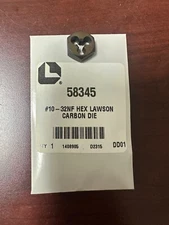 Threading Die #10-32 Die Brand New 58345
