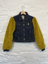 Baum Und Pferdgarten Faux Fur Sleeve Denim Jacket Eu 40