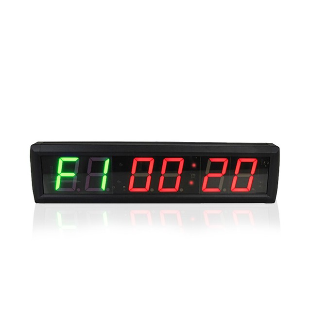 Gym Crossfit Clock Big LED Interval Timer Fitness Wall Gym Digital