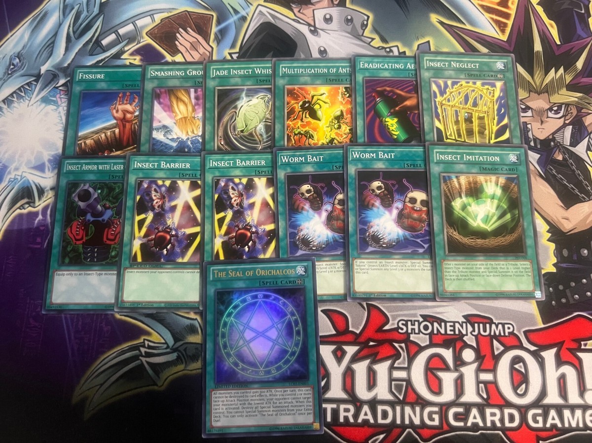 WEEVIL UNDERWOOD BATTLE CITY INSECT QUEEN ULTIMATE DUELIST KINGDOM YUGIOH  DECK | eBay