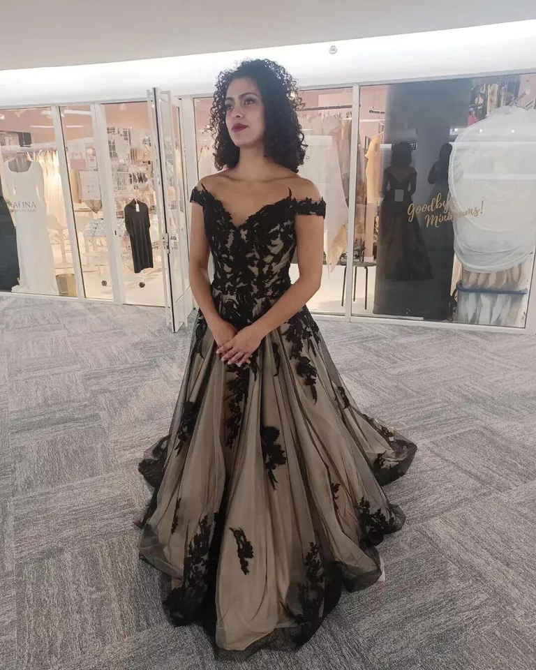 casablanca black wedding dress Redefining Tradition: Embracing Black Wedding Dresses / Blog / Casablanca Bridal