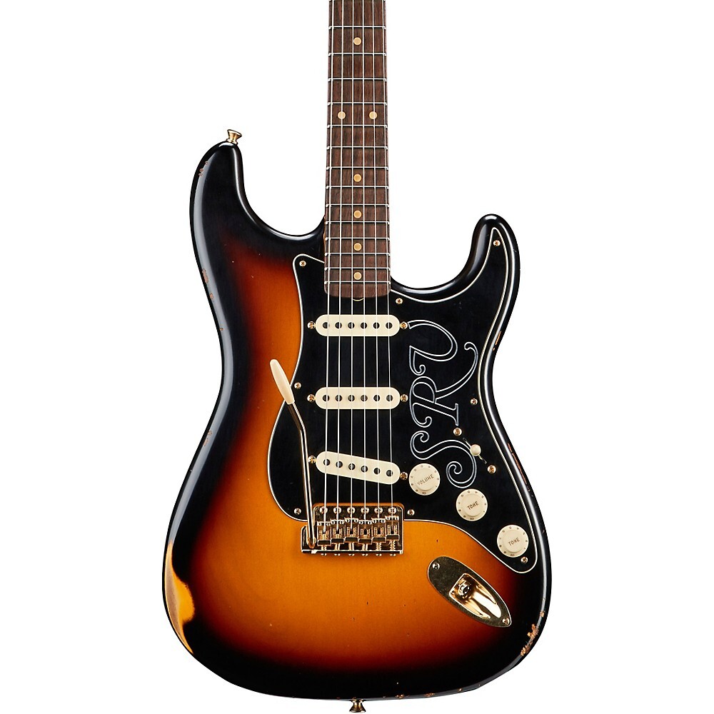 Fender Stevie Ray Vaughan Sig Stratocaster Relic Guitar Faded 3 