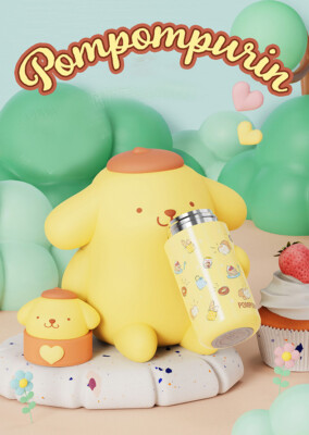 Sanrio Cinnamoroll / My Melody / Pompompurin Thermos Water Bottle