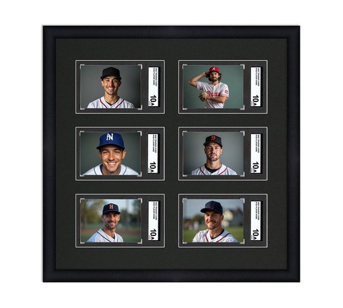 SGC Graded Card Frame Display Holds (6) Slabs Baseball, UV Protection (optional) - 第 8/11 張圖片