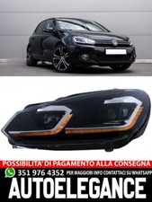 Fari a LED adatti per VW Golf 6 VI 2008-2013 con Facelift G7.5 GTI Look Silver