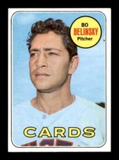 1969 Topps #366 Bo Belinsky VGEX Cardinals 562969