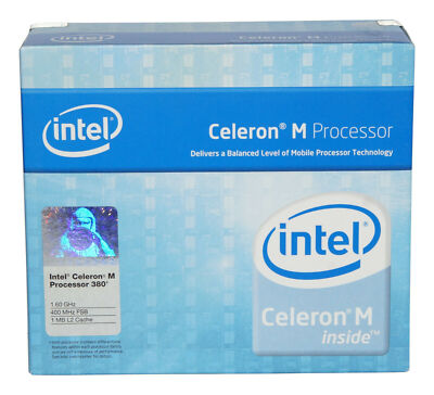Intel Celeron M 380 SL8MN Mobile CPU - 1,60GHz - 1MB L2 - Boxed Neu OVP