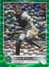Jacob Stallings - 2022 Topps Update Baseball - Green Parallel - /499 US175