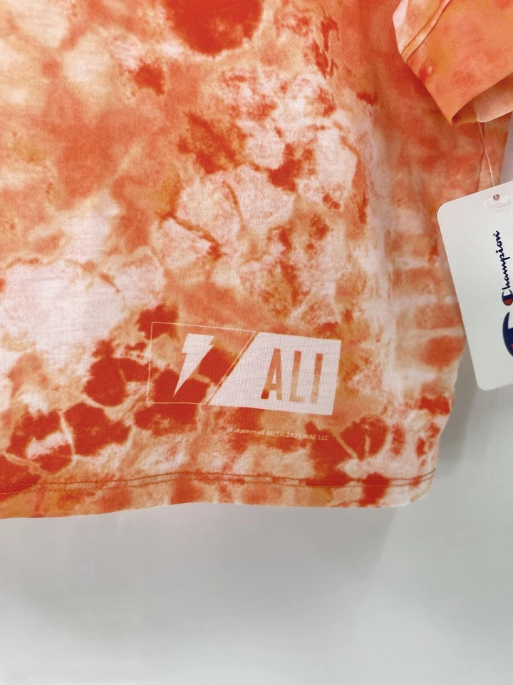 NUEVO CON ETIQUETAS Mujer Campeona I Shook Up the World Muhammad Ali Camisa Entrenamiento Recortada XL Foto 4 de 4