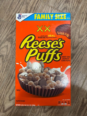 KAWS Reese s Puffs Limited Edition Family Size (Not For Human Consumption)