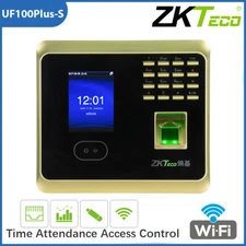 ZKTeco UF100Plus-S Fingerprint Time Biometric Clock in Machine for Employees