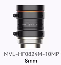 HIKROBOT Industrial Camera Lens MVL-HF0824M-10MP C-Mount 10MP 1/1.8 " 8mm