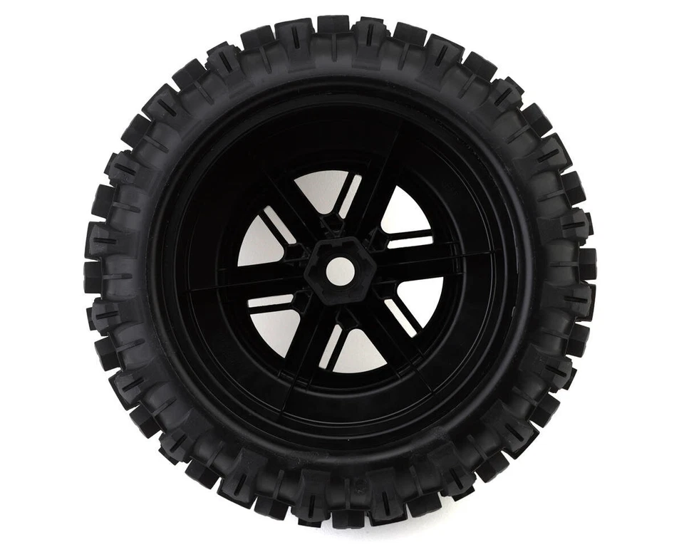 Traxxas Sledgehammer Belted Reifen auf schwarzen Felgen TRX7871 X-Maxx 8S, - Bild 3 von 4