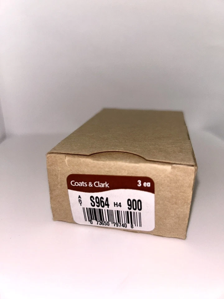 (3 Pack) COATS & CLARK Extra Strong Upholstery Thread 150-Yard Black S964-0900 - Image 4 of 4