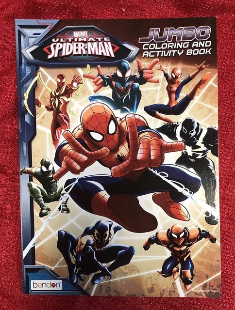 Marvel Ultimate Spider-man Jumbo Coloring and Activity Book 2014 for ...