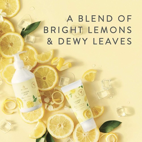 Elegant 8 Oz Lemon Leaf Candle - Non-Metal Wick, Clean Burn, Long-Lasting - Picture 8 of 9