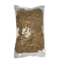 Image of Strong Quality Elastic Rubber Bands Full Bag (454g) Size 18 Natural