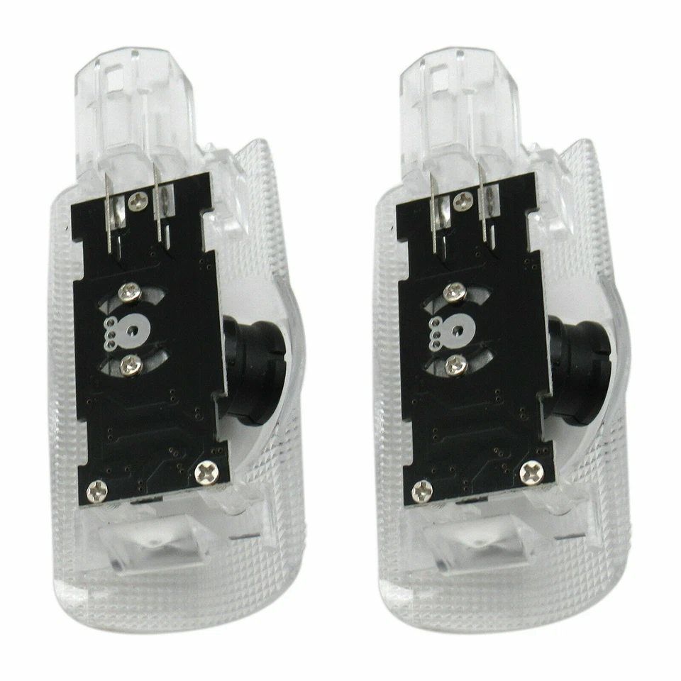 Proyector láser de sombra de luz de cortesía de puerta LED de 4 piezas para Lexus ES IS LS LX RX GX Foto 4 de 4