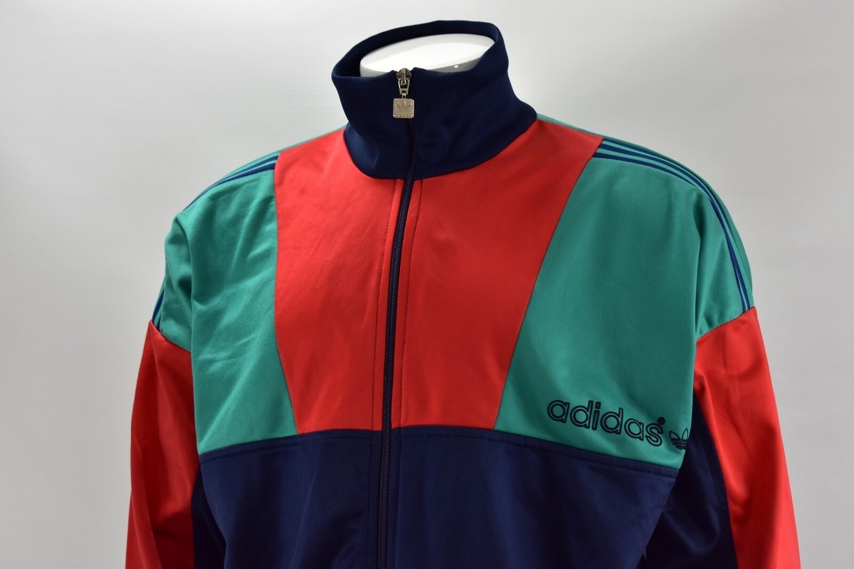 adidas Originals Vintage Retro TRACKSUIT Zip Sweatshirt 1990