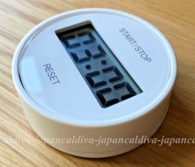 MUJI Japan Kitchen Timer Dial Type TD-393 Magnetic Alarm Clock Count Up Down New