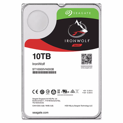 ST10000VN0008 Seagate IronWolf 3,5" 7,2K 10TB 256MB Interne Desktop NAS HDD - Bild 2 von 3