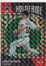 2022 MOSAIC PRIZMS HOLOFAME GREG MADDUX ATLANTA BRAVES PRIZM PARALLELS GE-1529